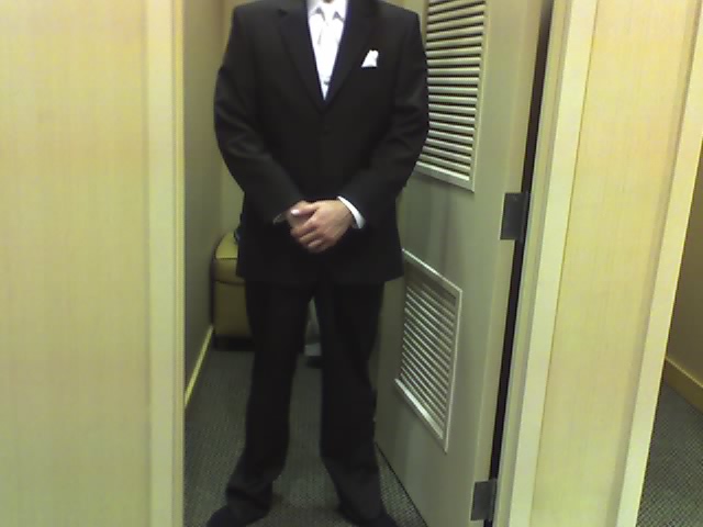 The tux I will be wearing.